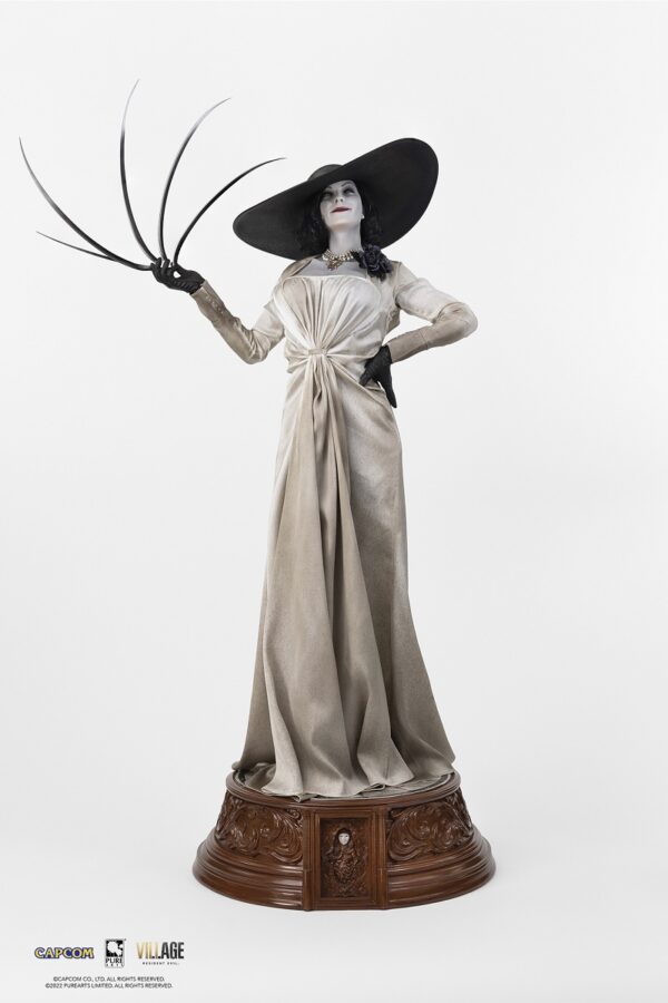 Resident Evil Lady Dimitrescu 1/4 Statua Statua Pure Arts