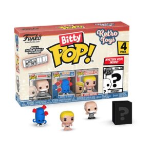 Retro Toys Bitty Pop! Vinile Figura 4-pack Mr. Monopoly 2,5 Cm Funko