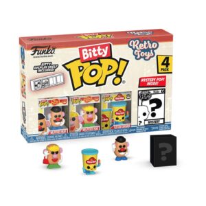 Retro Toys Bitty Pop! Vinile Figura 4-pack Mr. Potato Head 2,5 Cm Funko