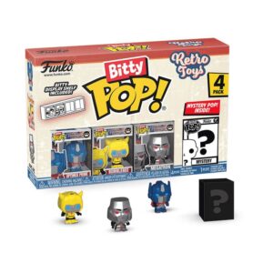 Retro Toys Bitty Pop! Vinile Figura 4-pack Transformers 2,5 Cm Funko