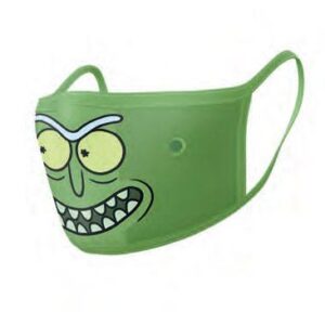 Rick E Morty Face Masks 2-pack Pickle Rick Pyramid International