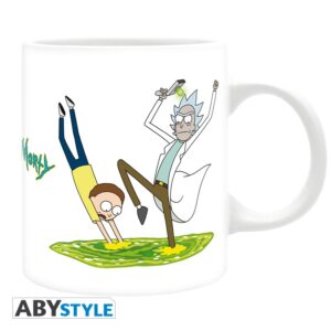 Rick E Morty - Tazza - 320 Ml - "portal 2"- Subli - Con Box