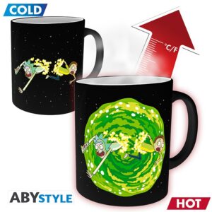 Rick E Morty - Tazza Heat Change - 320 Ml - Portal