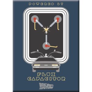 Ritorno Al Futuro Flux Flat Magnet Magneti Aquarius Ent
