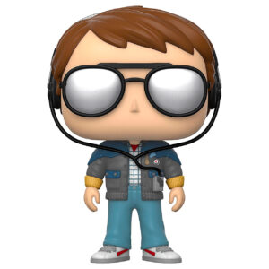 Ritorno Al Futuro Funko Pop Film Vinile Figura Doc Marty Con Occhiali 9 cm