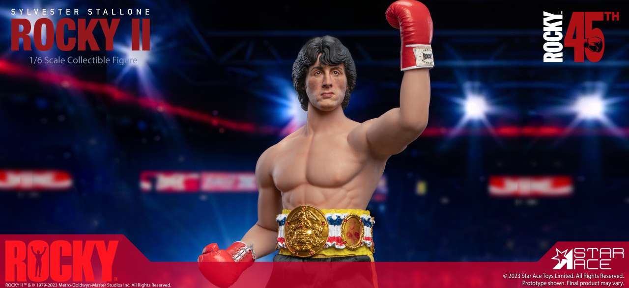 Rocky 2 Action Figure PVC Boxer Normal Version 1/6 30 C Star Ace