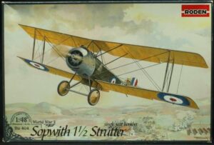 Roden 404 SOPWITH 1 1/2 STRUTTER 1:48 Kit Modellino