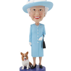 ROYAL BOBBLES QUEEN ELIZABETH II BOBBLEHEAD HEADKNOCKER