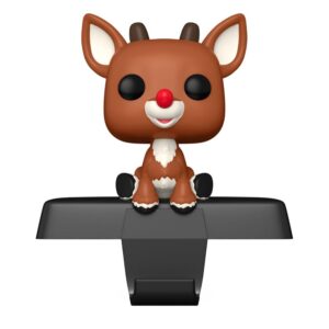 Rudolph The Red-nosed Reindeer Pop! Edge-sitter Figura Rudolph 9 Cm Funko