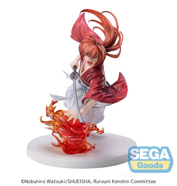 Rurouni Kenshin Luminasta Pvc Statua "rurouni Kenshin" "kenshin Himura" 15 Cm Sega
