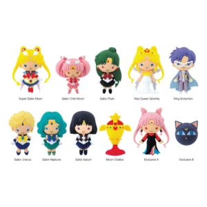 Sailor Moon 3d Pvc Bag Clips Series 4  Con Figure Int.