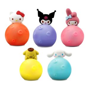 Sanrio Little Moon Light Series Mini Figures Hello Kitty E Friends 8 Cm  Yume Toys