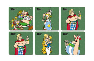 Sd Toys Asterix Legionary 6 Sottobicchieri Set Sottobicchieri