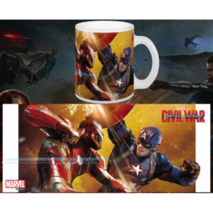 Semic Captain America Cw Fight Tazza