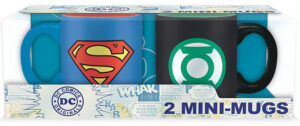 Set 2 Mini Tazze Dc-superman&green Lant. Tazza - Gadget