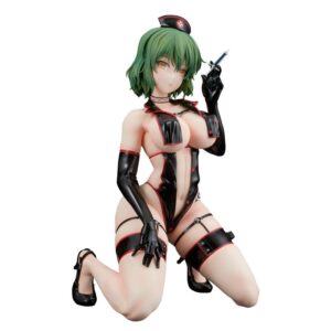 Shinobi Master Senran Kagura: New Link Pvc Statua 1/4 Hikage Dark Sexy Nurse Ver. 26 Cm Hobby Stock