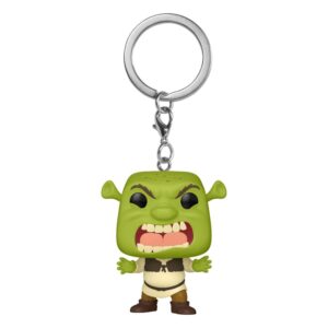 Shrek 30th Pop! Vinile Portachiavis 4 Cm Scary Shrek  Funko