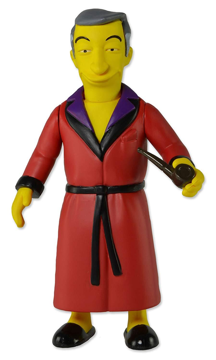 Simpson Hugh Hefner 25 Anniversario Serie 1 Figura 12,7 cm Action Neca