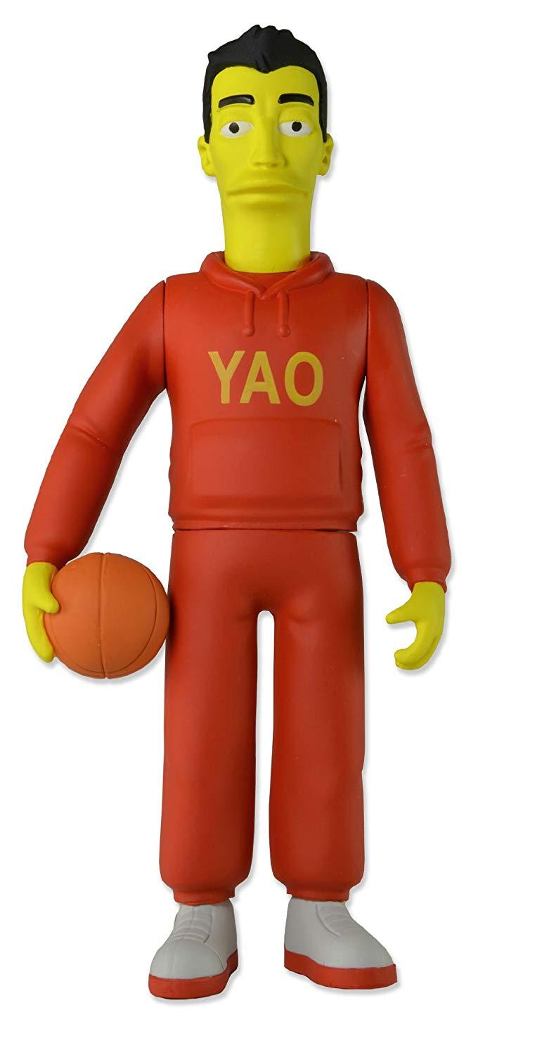 Simpson Yao Ming 25 Anniversario Serie 1 Figura 12,7 cm Action Neca