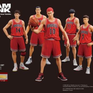 Slam Dunk Scale Pvc Statuas 5-pack Shohoku Starting Member Set 15 - 17 Cm Union Creative