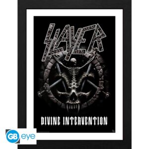 SLAYER - Framed print "Divine Intervention" (30x40)