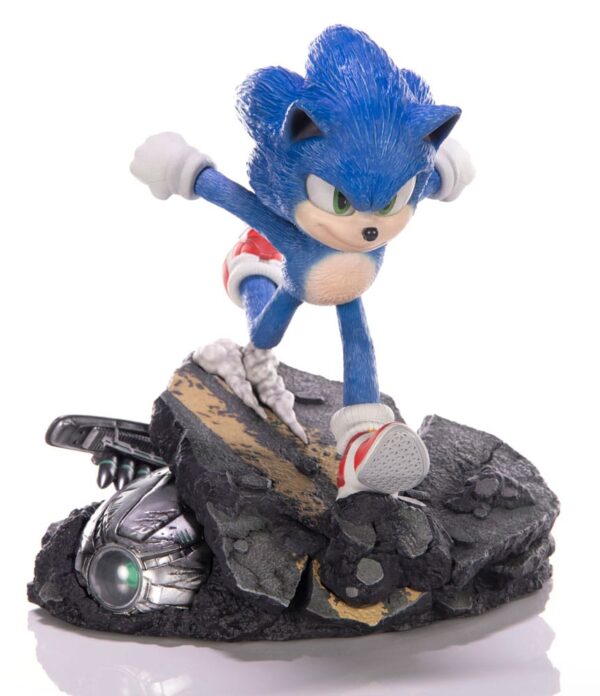 Sonic The Hedgehog 2 Statua Sonic Standoff 26 Cm First 4 Figures