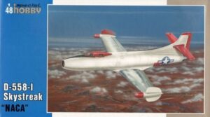 SPECIAL HOBBY 48115 D-558-1 SKYSTREAK NACA KIT 1:48 Modellino