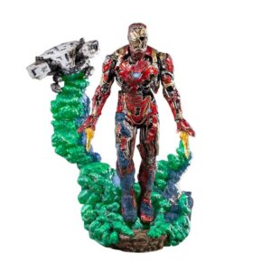 Spider-Man Far From Home Statua Deluxe Illusione Iron Man 20cm 1/10 Iron Studios