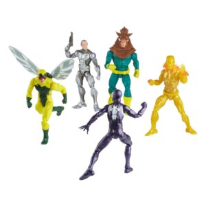 Spider-man Marvel Legends Action Figura 5-pack Spider-man, Silvermane, Human Fly, Molten Man, Razorback 15 Cm Hasbro