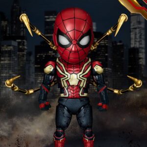 Spider-man: No Way Home Uova Attack Action Figura Spider-man Integrated Suit 17 Cm Beast Kingdom Toys