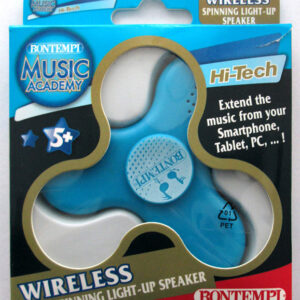 SPINNING LIGHT-UP SPEAKER WIRELESS ANTISTRESS - GADGET