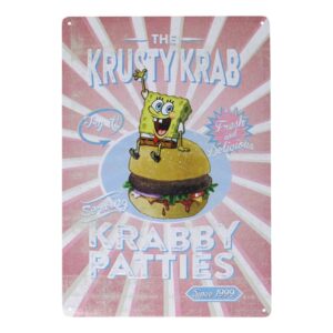 SpongeBob Tin Sign Krusty Krab FaNaTtik