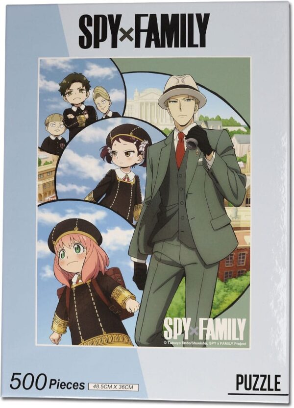 Spy X Family Puzzle Go To School (500 Pezzi) Getc