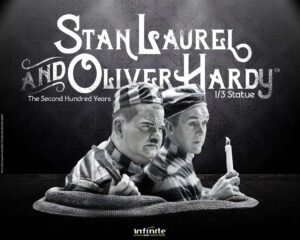 Stan Laurel & Oliver Hardy 1/3 Statua Statua Infinite Statue