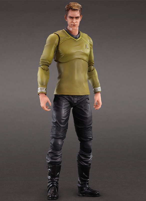 Star Trek Action Figure Captain James T Kirk P.a.k. 27 Cm Square Enix