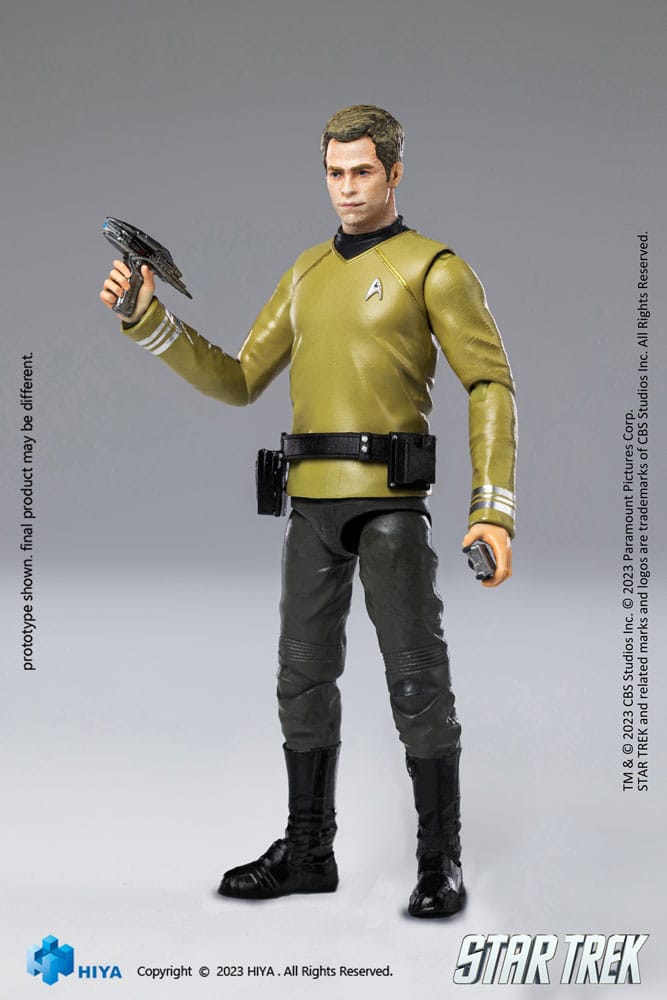Star Trek Exquisite Mini Action Figura 1/18 Star Trek 2009 Kirk 10 Cm Hiya Toys