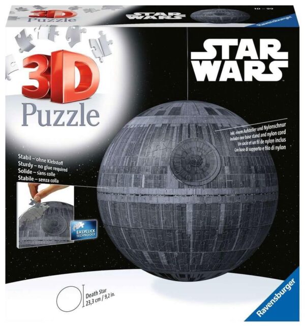 Star Wars 3d Puzzle Death Star (540 Pezzi) Ravensburger