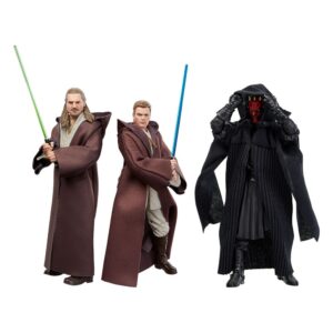 Star Wars Episode I Black Series Action Figura 3-pack Qui-gon Jinn, Darth Maul, Obi-wan Kenobi 15 Cm Hasbro