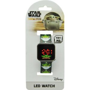 Star Wars Mandalorian Yoda The Bambino Led Watch Disney