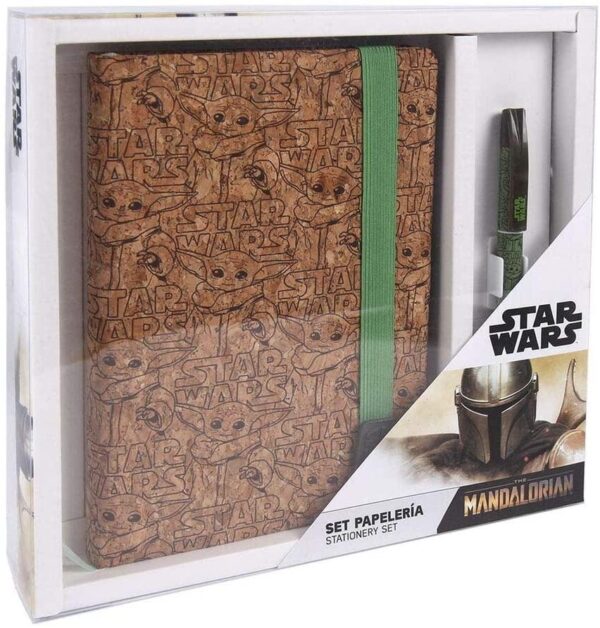 Star Wars The Mandalorian Set Yoda Bambino Cartoleria 25x3x24 Cm Cerdà