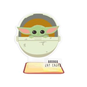 Star Wars The Mandalorian Stampa In Acrilico Grogu 11 Cm Abystyle