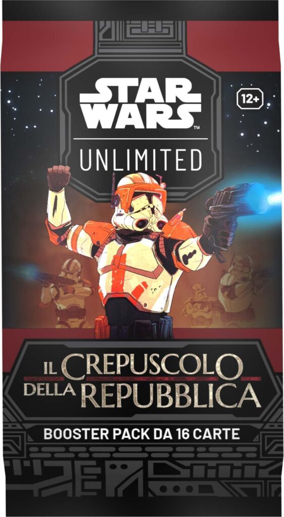 Star Wars: Unlimited Crepuscolo della Repubblica Busta da 16 Carte (ITA)