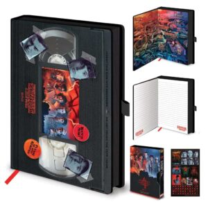 Stranger Things 4  A5 Agenda Vhs Taccuino Pyramid International