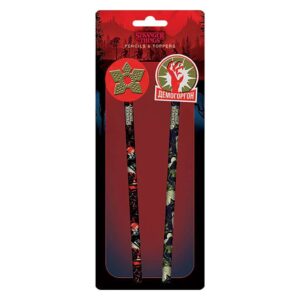 STRANGER THINGS 4 DEMOGORGONS PENCIL TOP Accessori Pyramid International