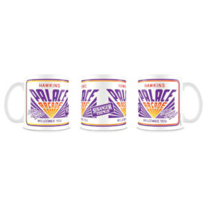 Stranger Things Hawkins Palace Arcade Tazza Pyramid