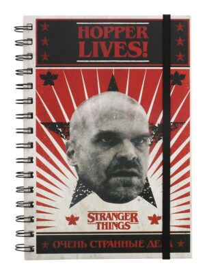 Stranger Things Hopper Lives A5 Agenda Taccuino Pyramid International