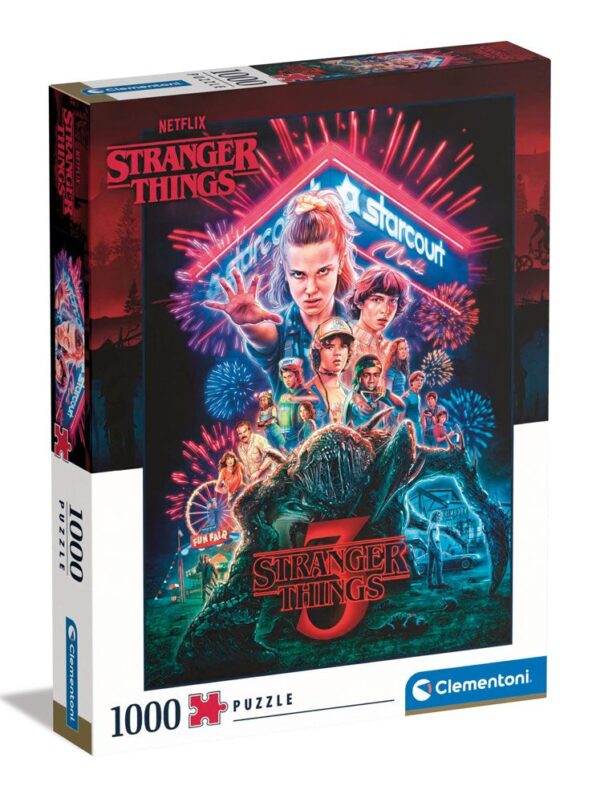 Stranger Things Jigsaw Puzzle Season 3 (1000 Pezzi) Clementoni