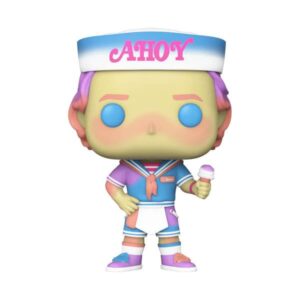 Stranger Things Pop! Tv Vinile Figura Steve(scoops Ahoy) 9 Cm Funko