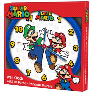 Super Mario Bros wall clock Nintendo