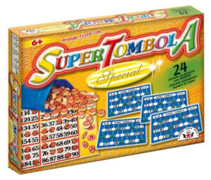 SUPER TOMBOLA SPECIAL 24 CARTELLE GIOCHI DA TAVOLO - GIOCHI DA TAVOLO/SOCIETA'